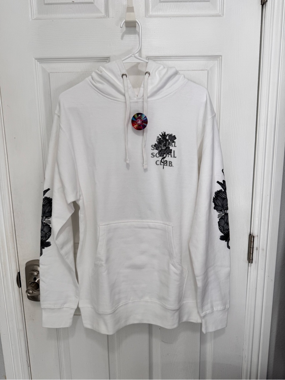 Anti Social Social Club Hokkaido 3M Reflective Hoodie White Size Small